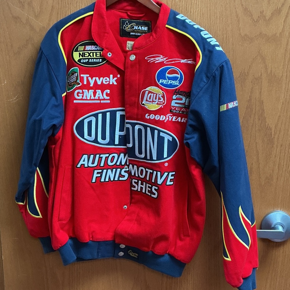 Chase Authentics Red and Blue Racing Jacket